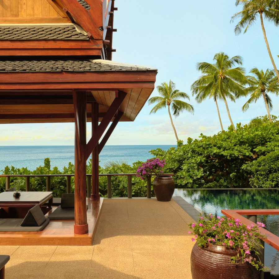 Outdoor pavilion at Amanpuri Phuket