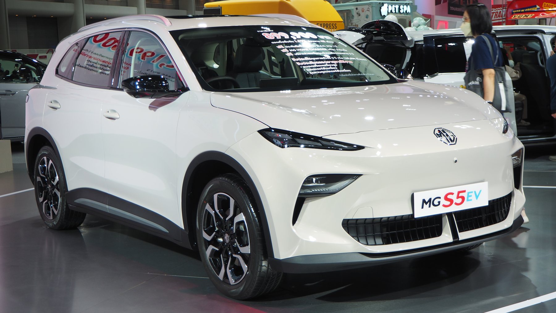 MG S5 EV at the 2025 Bangkok International Motor Show