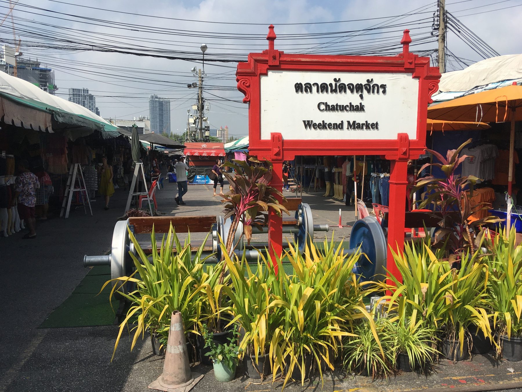 Chatuchak Weekend Market in Bangkok
