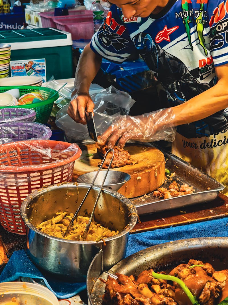 Chiang Mai night bazaar food
