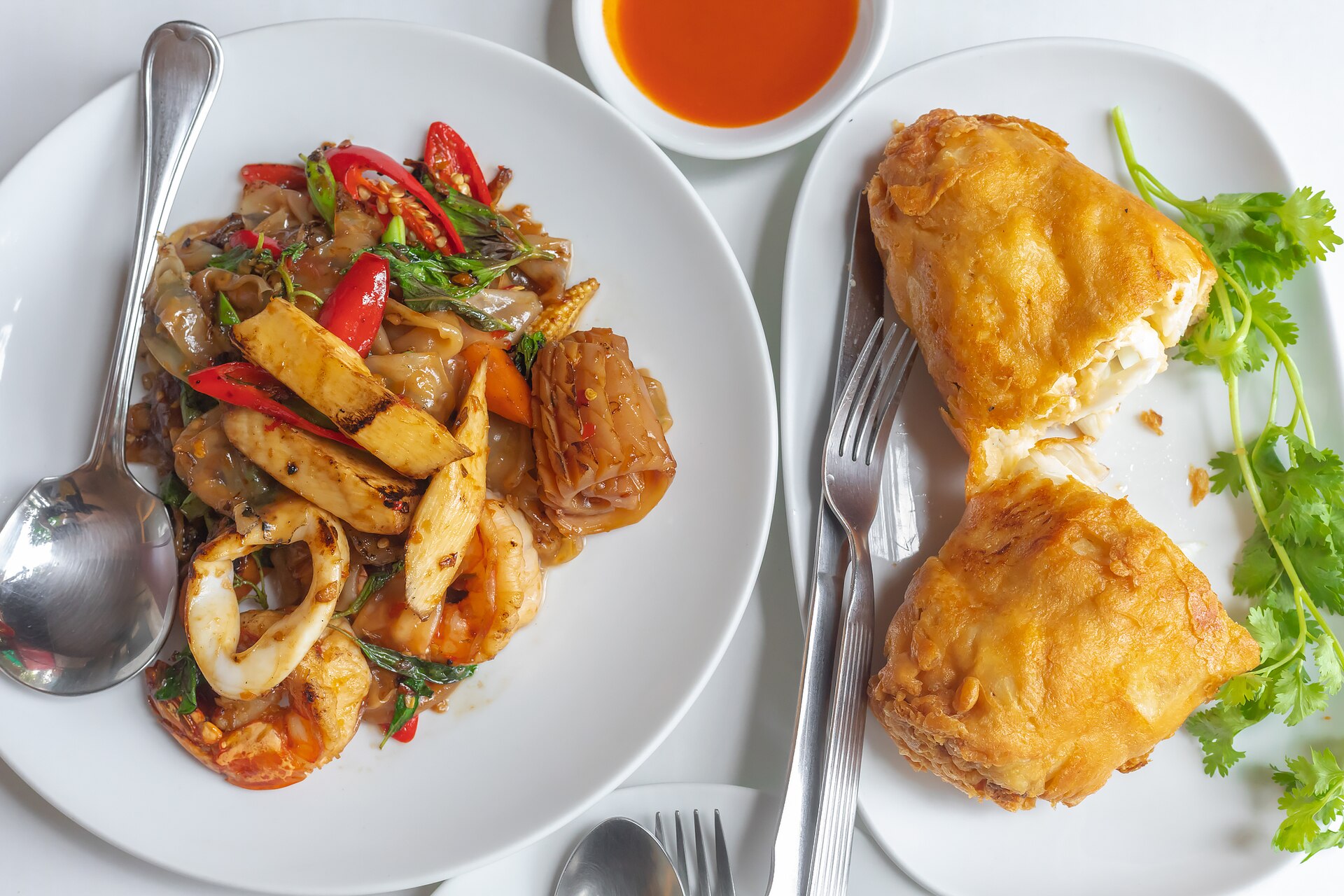 Signature dishes at Raan Jay Fai in Bangkok