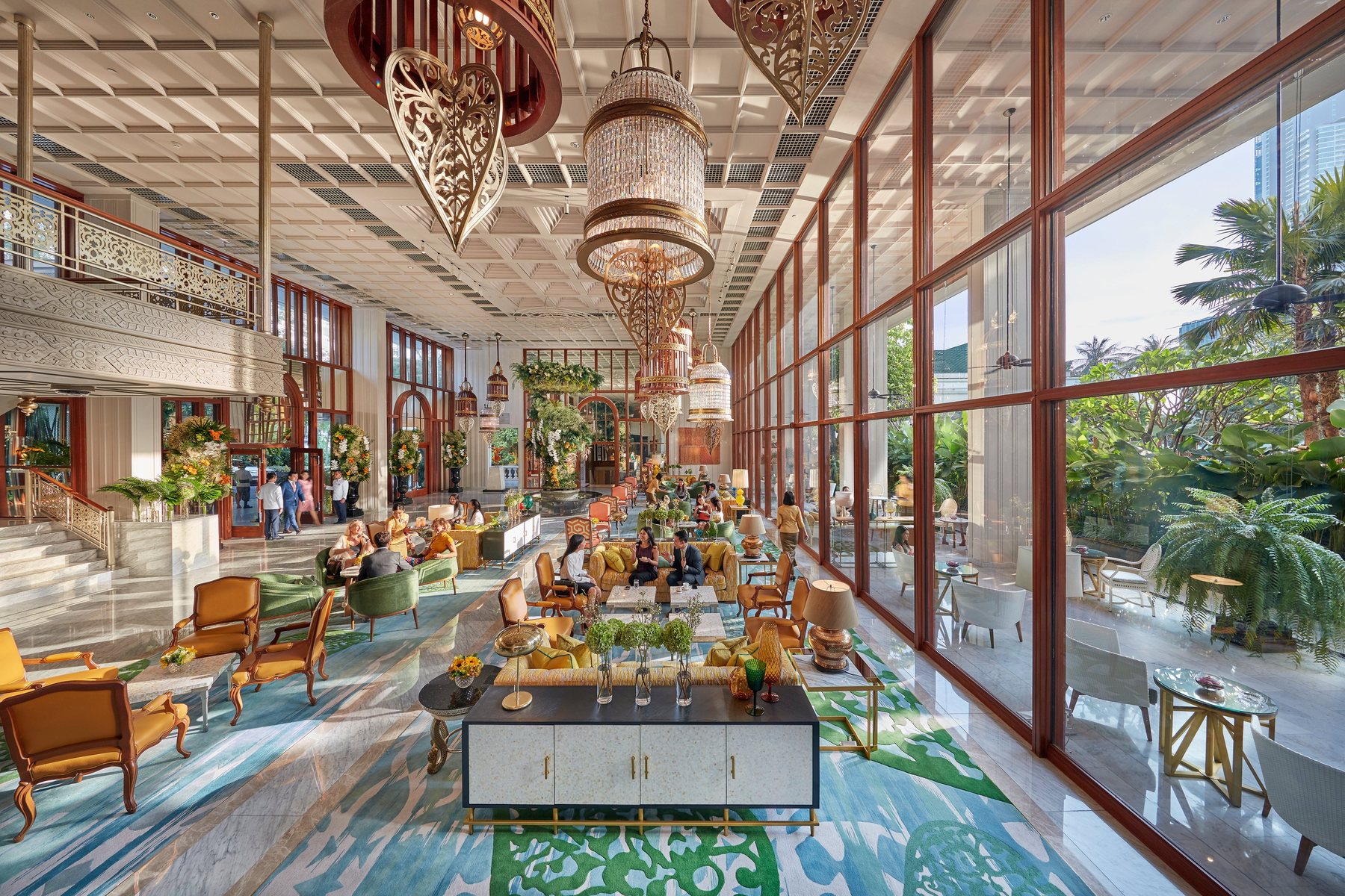 Lobby at Mandarin Oriental Bangkok