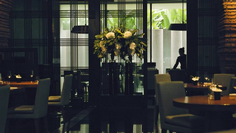 Nahm Bangkok restaurant interior at COMO Metropolitan Bangkok