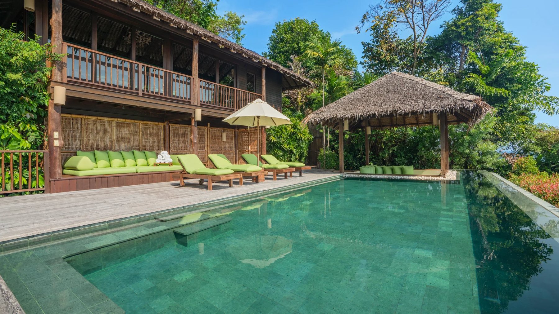 Ocean Retreat private pool at Six Senses Yao Noi