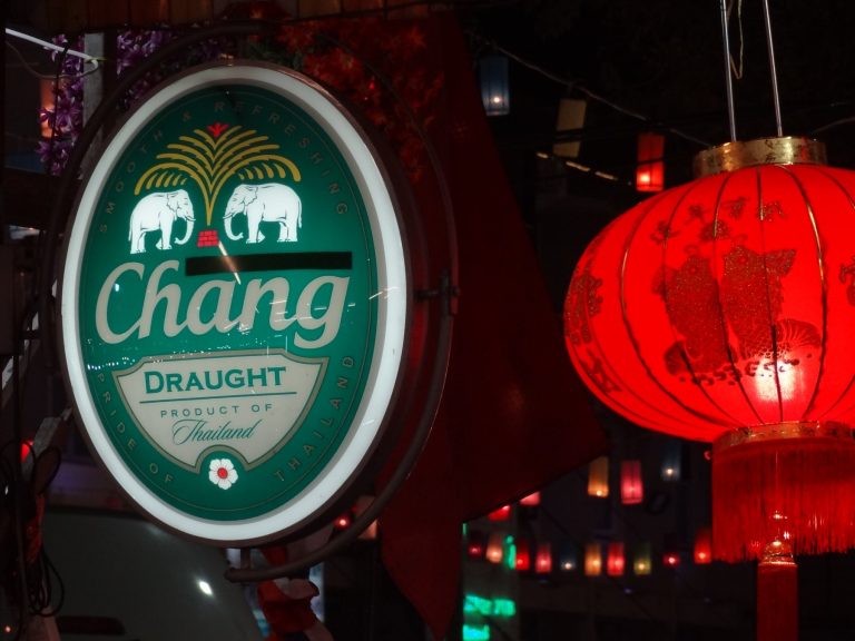 Thai beer in Chiang Mai