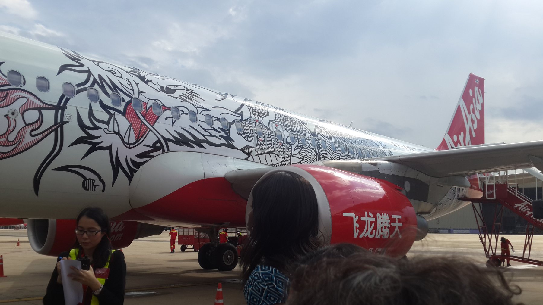 AirAsia aircraft at Don Mueang Airport Bangkok