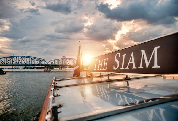 The Siam Bangkok shuttle cruise on the Chao Phraya River