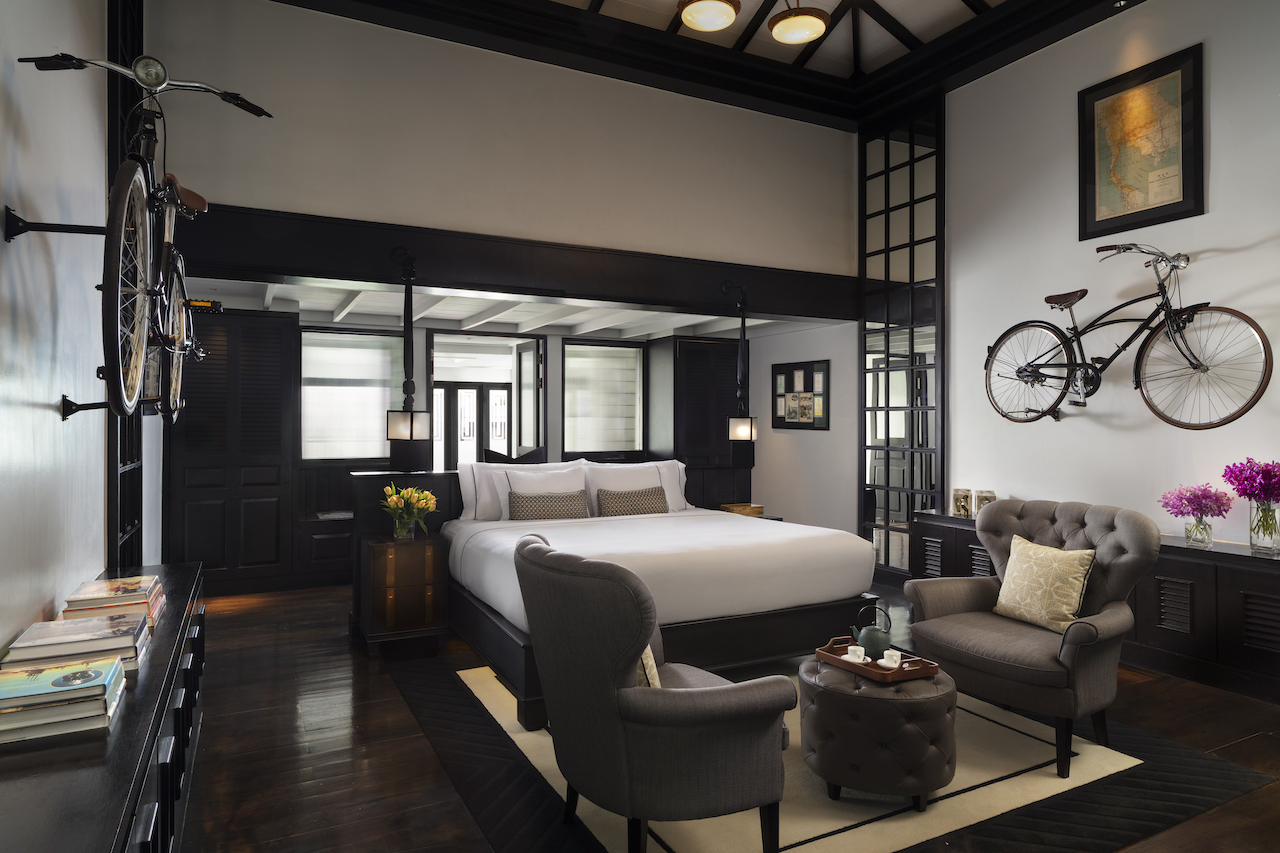 Siam Suite bedroom at The Siam Bangkok