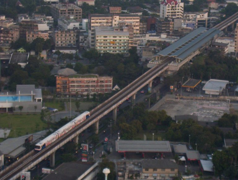 BTS Thong Lo Station in Bangkok
