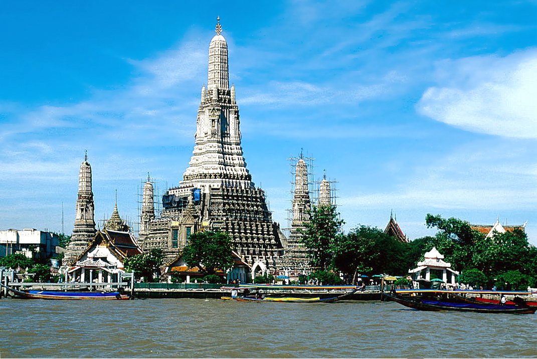 Wat Arun viewed from the Chao Phraya River