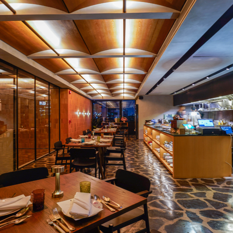 Dining room at Aksorn Bangkok