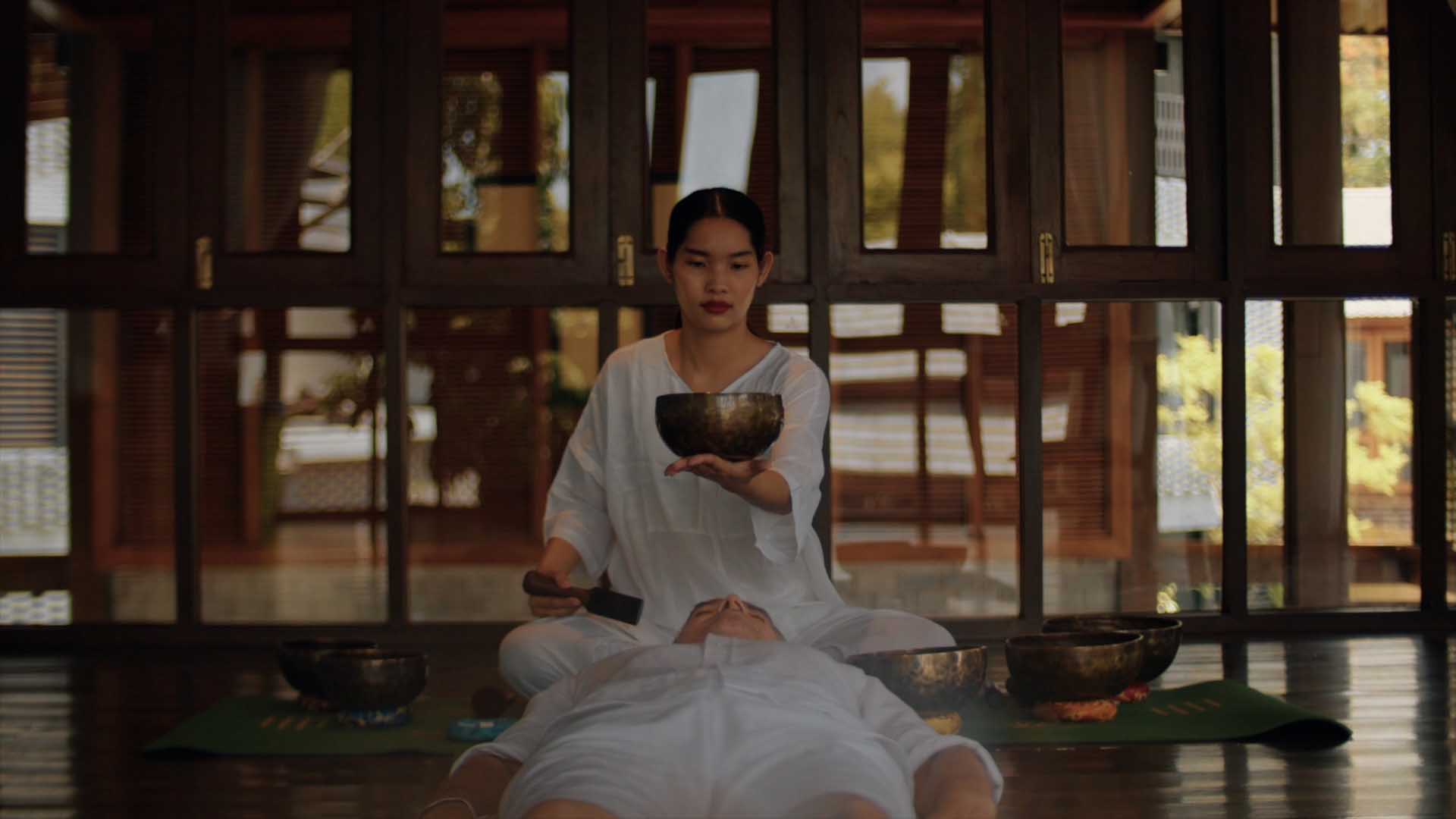 Wellness retreat setting at Aleenta Chiang Mai