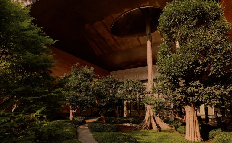 Aman Nai Lert Bangkok Residences exterior at Nai Lert Park
