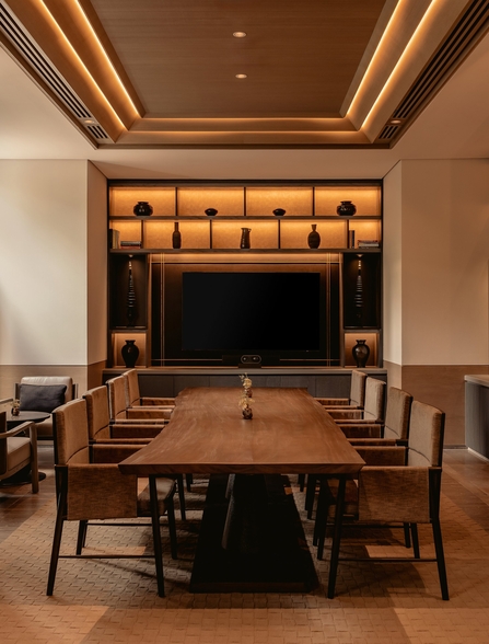 Meeting room at Aman Nai Lert Bangkok Residences