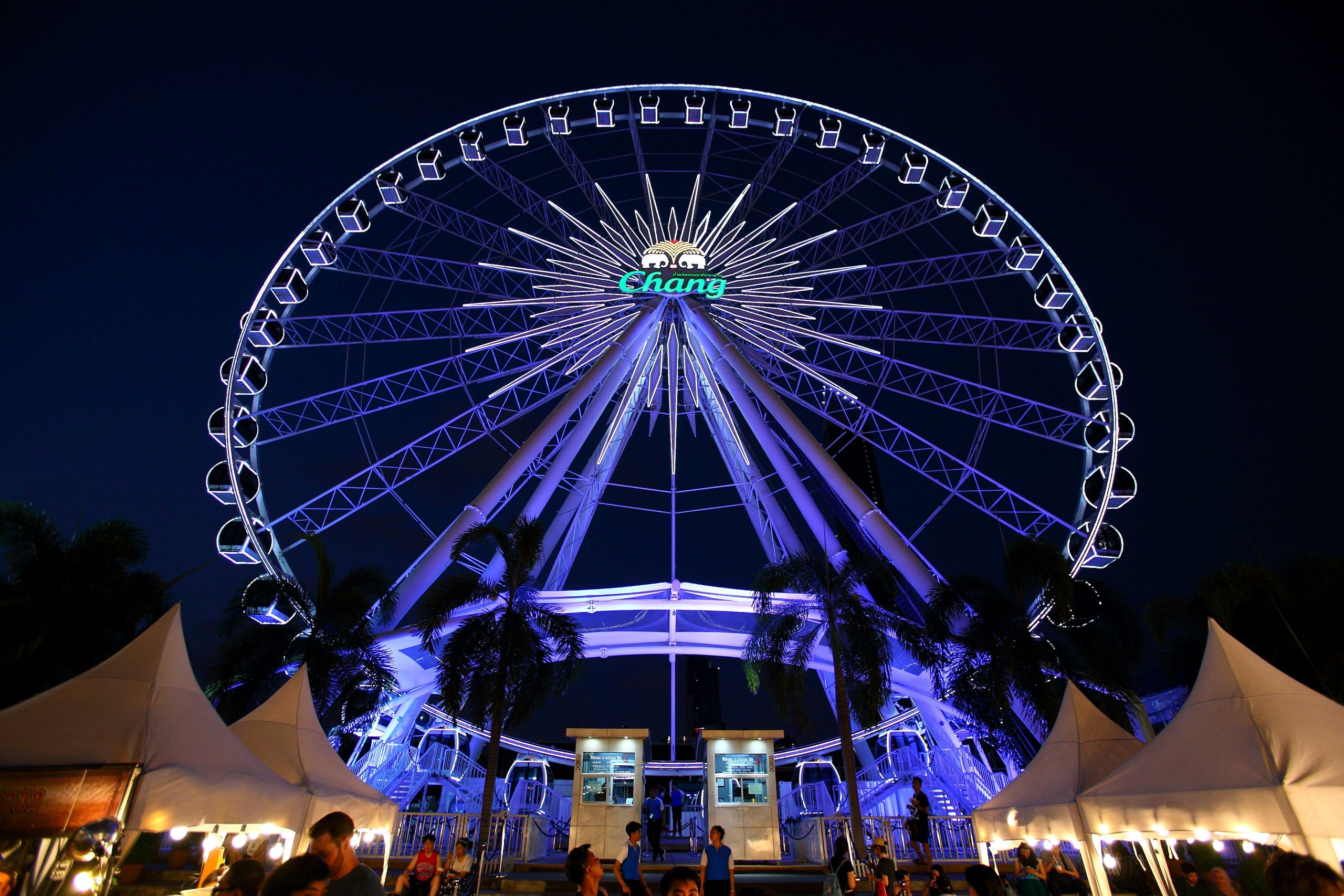 Asiatique The Riverfront promenade in Bangkok