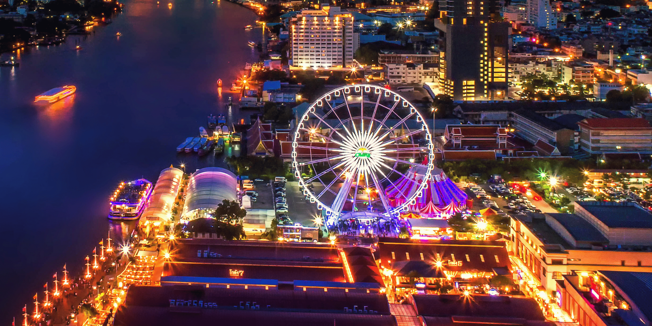 Asiatique Sky attraction at Asiatique Bangkok