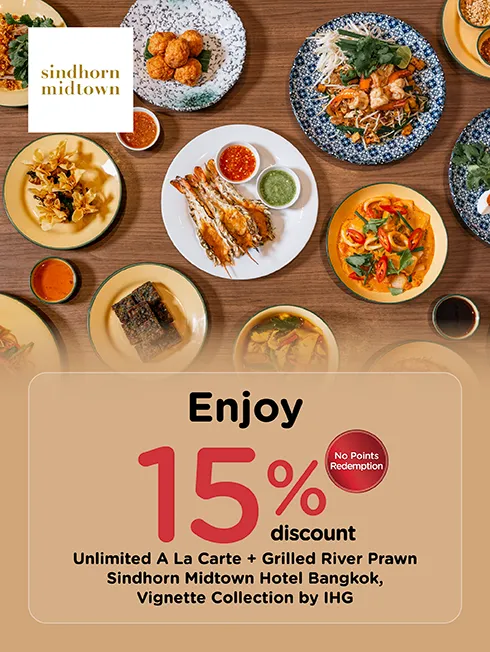 Bangkok 78 Sindhorn Midtown KTC dinner promotion artwork