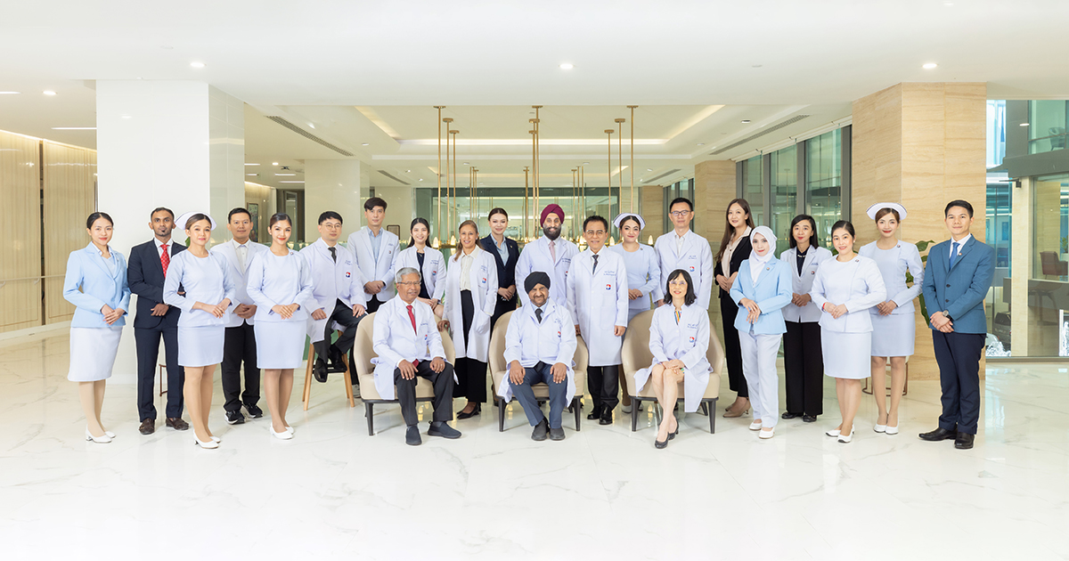 International services team at Bangkok Hospital