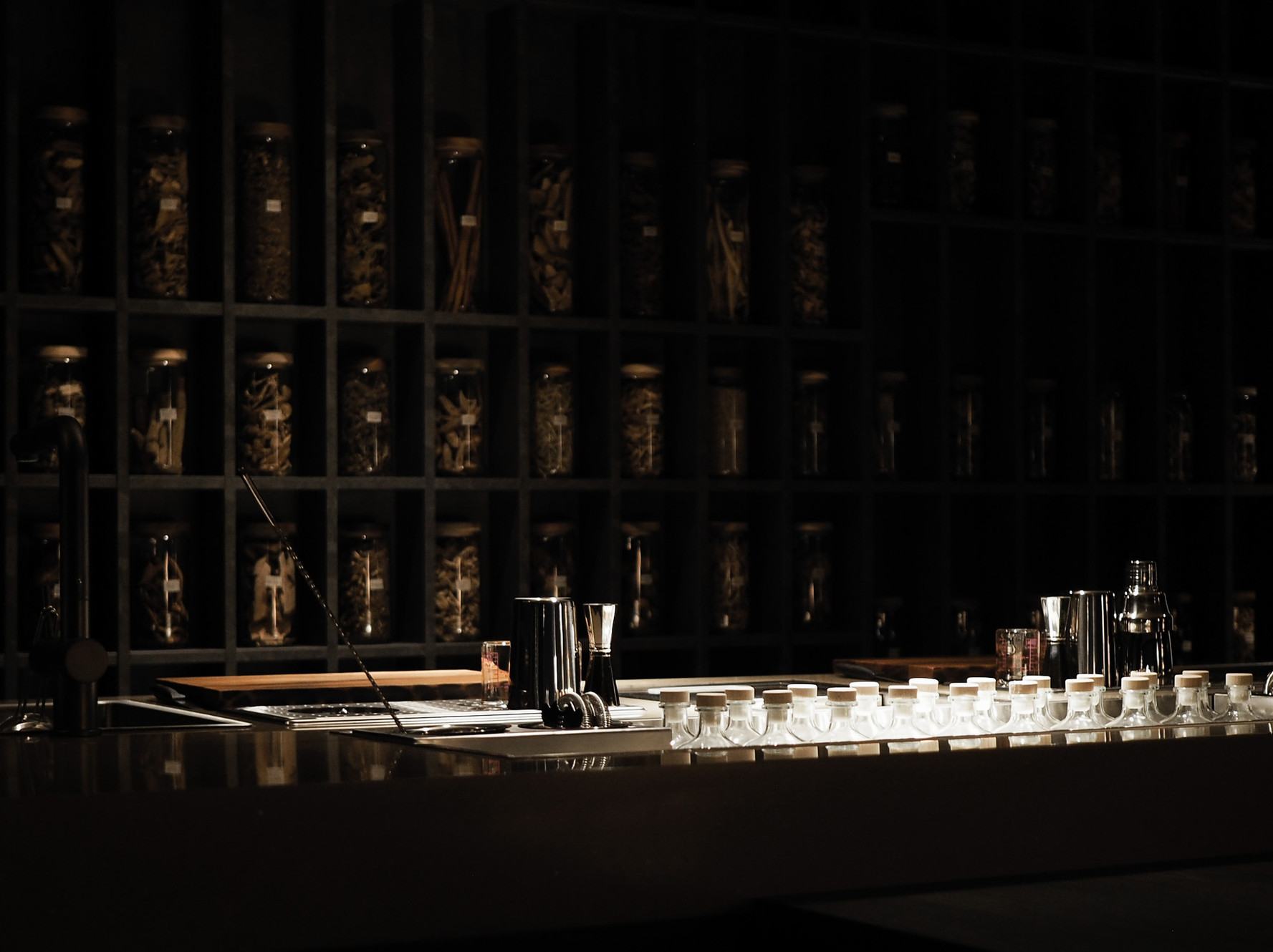 Cocktail room at Bar Us Bangkok