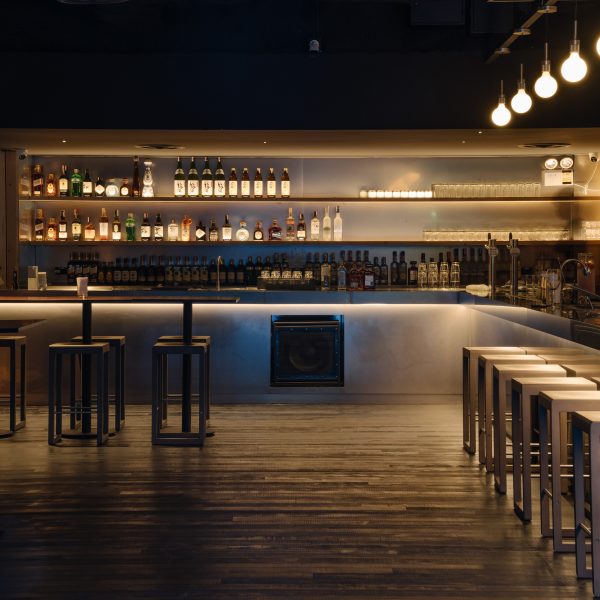 Lounge seating at BEAMCUBE Bangkok