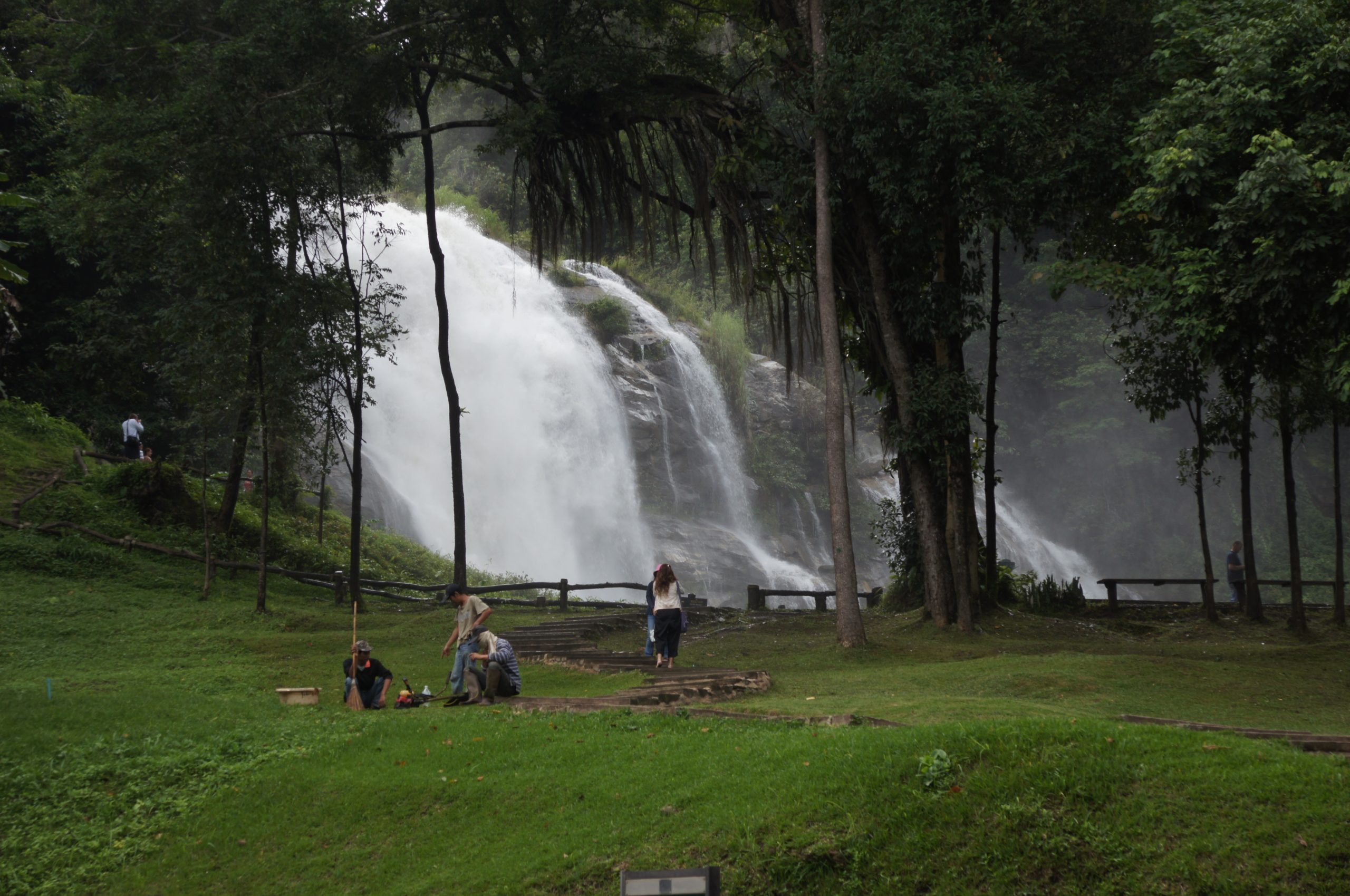 Wachirathan Waterfall in Doi Inthanon National Park