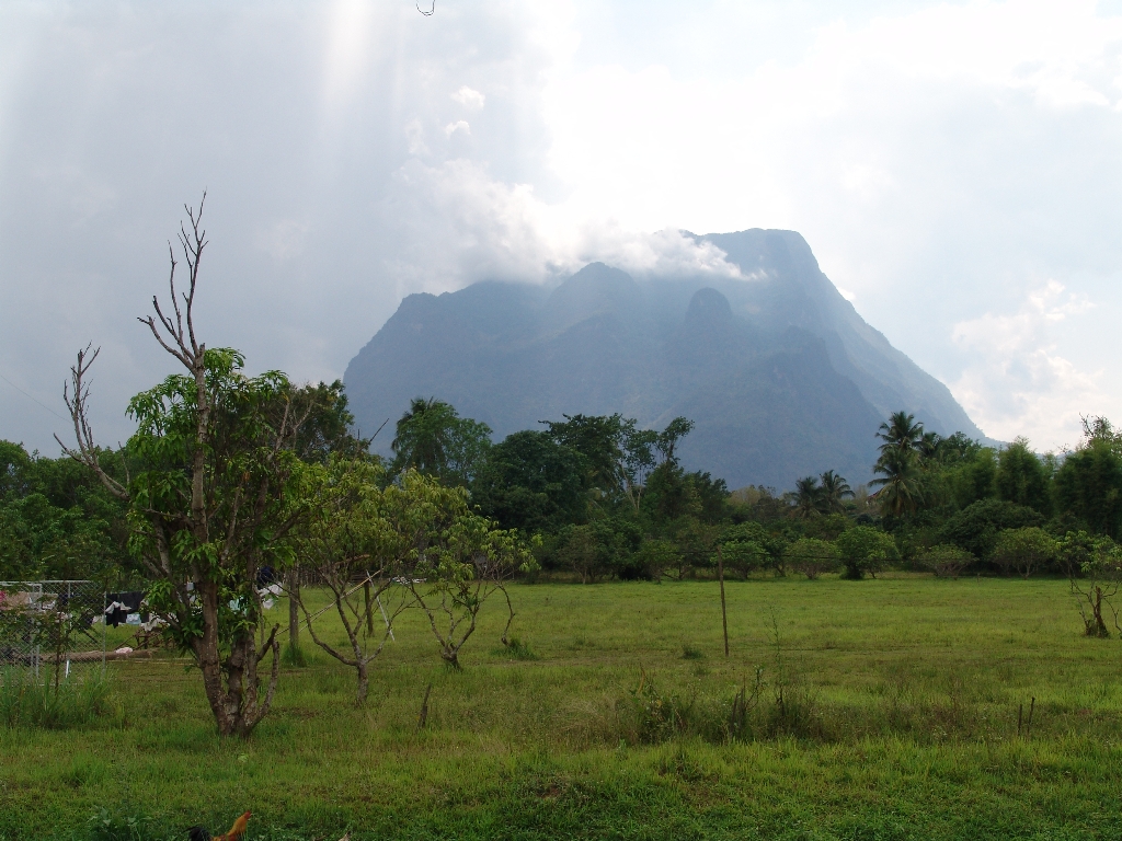 Doi Chiang Dao mountain landscape