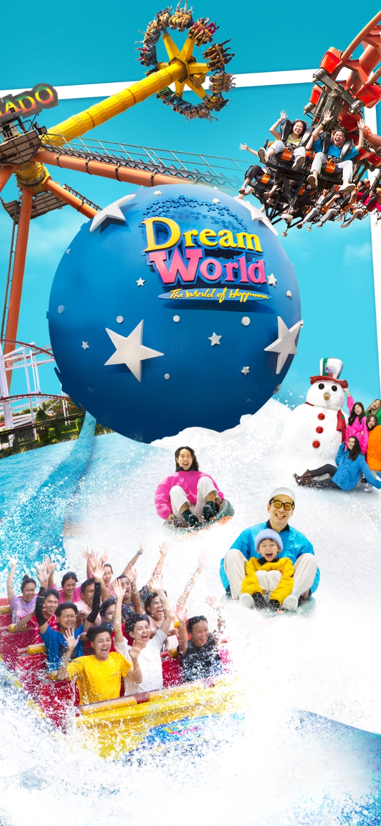Dream World theme park near Bangkok