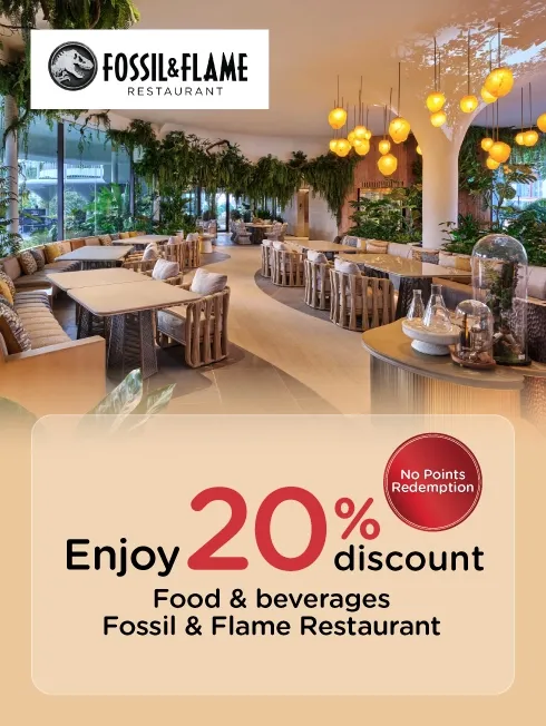 Fossil and Flame KTC dining promotion artwork
