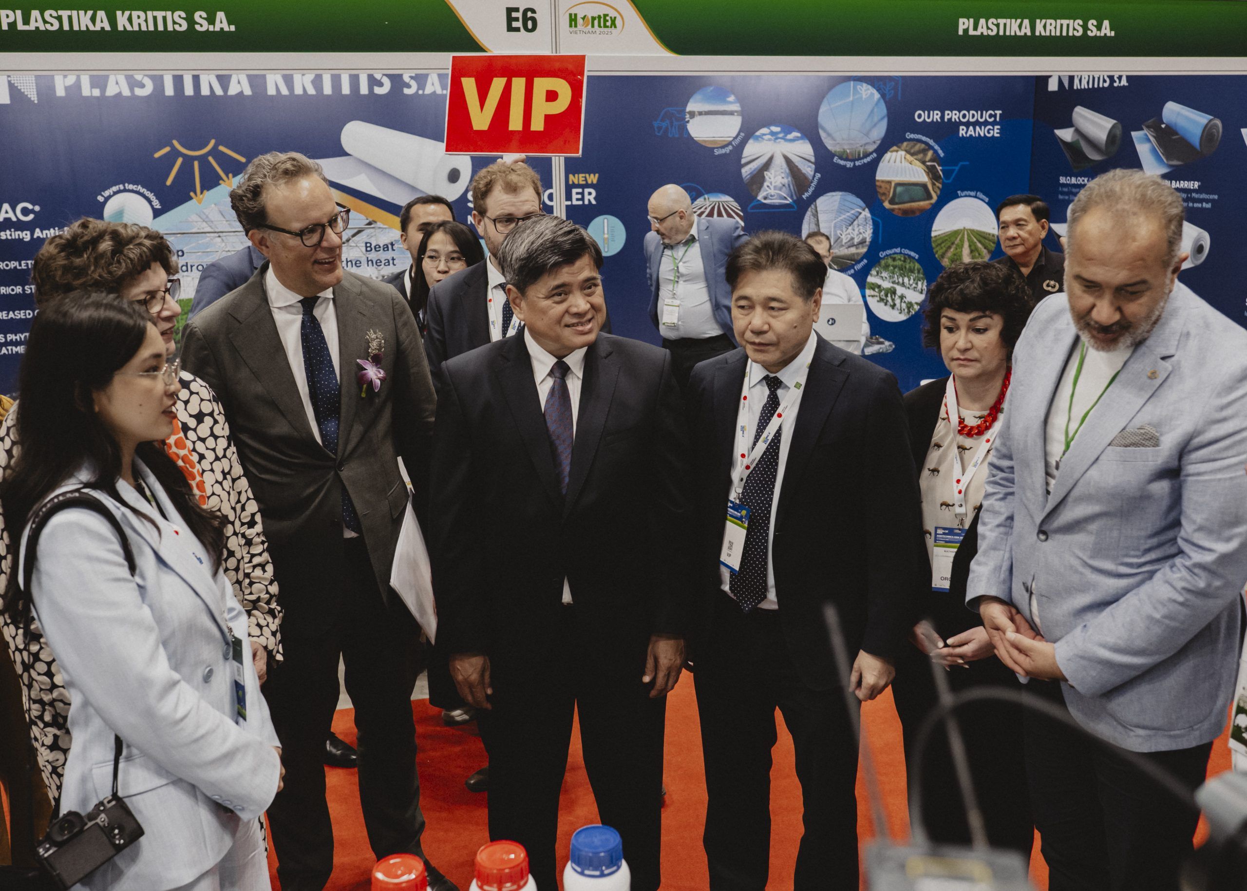 HortEx exhibition floor with horticulture displays