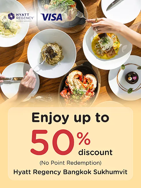 Hyatt Regency Bangkok Sukhumvit KTC dining promotion
