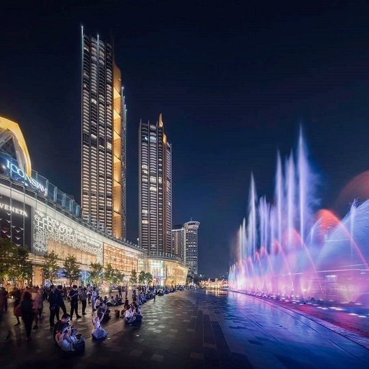 Interior shopping area at ICONSIAM Bangkok