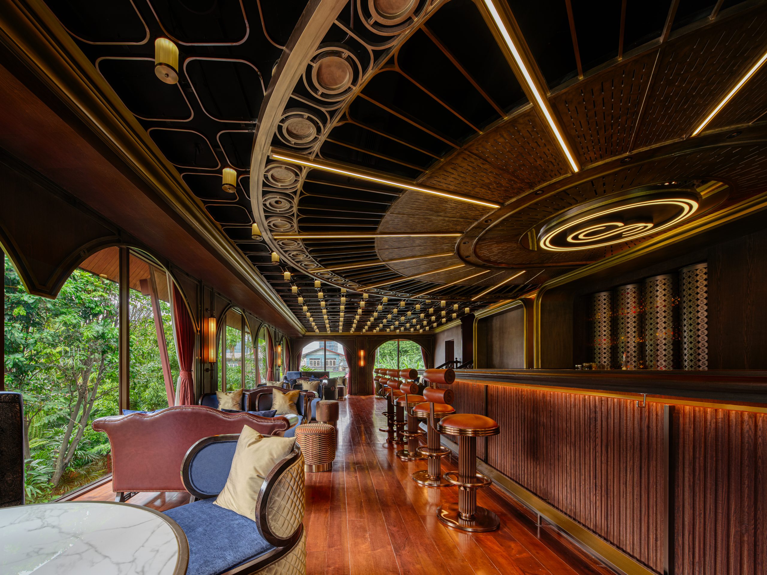 O.S.S. Room tea lounge at Jim Thompson Heritage Quarter