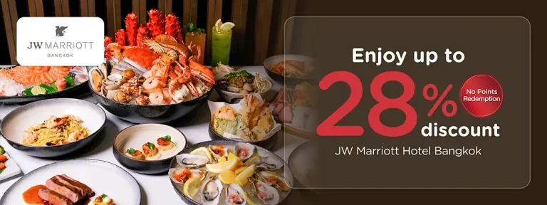 JW Marriott Bangkok KTC dining promotion artwork
