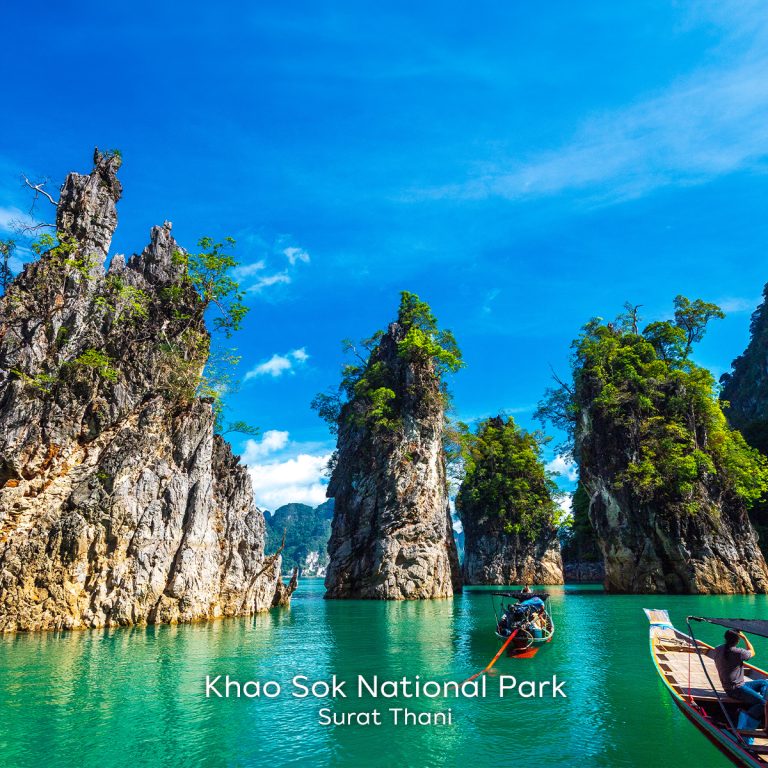 Khao Sok National Park scenery in Surat Thani