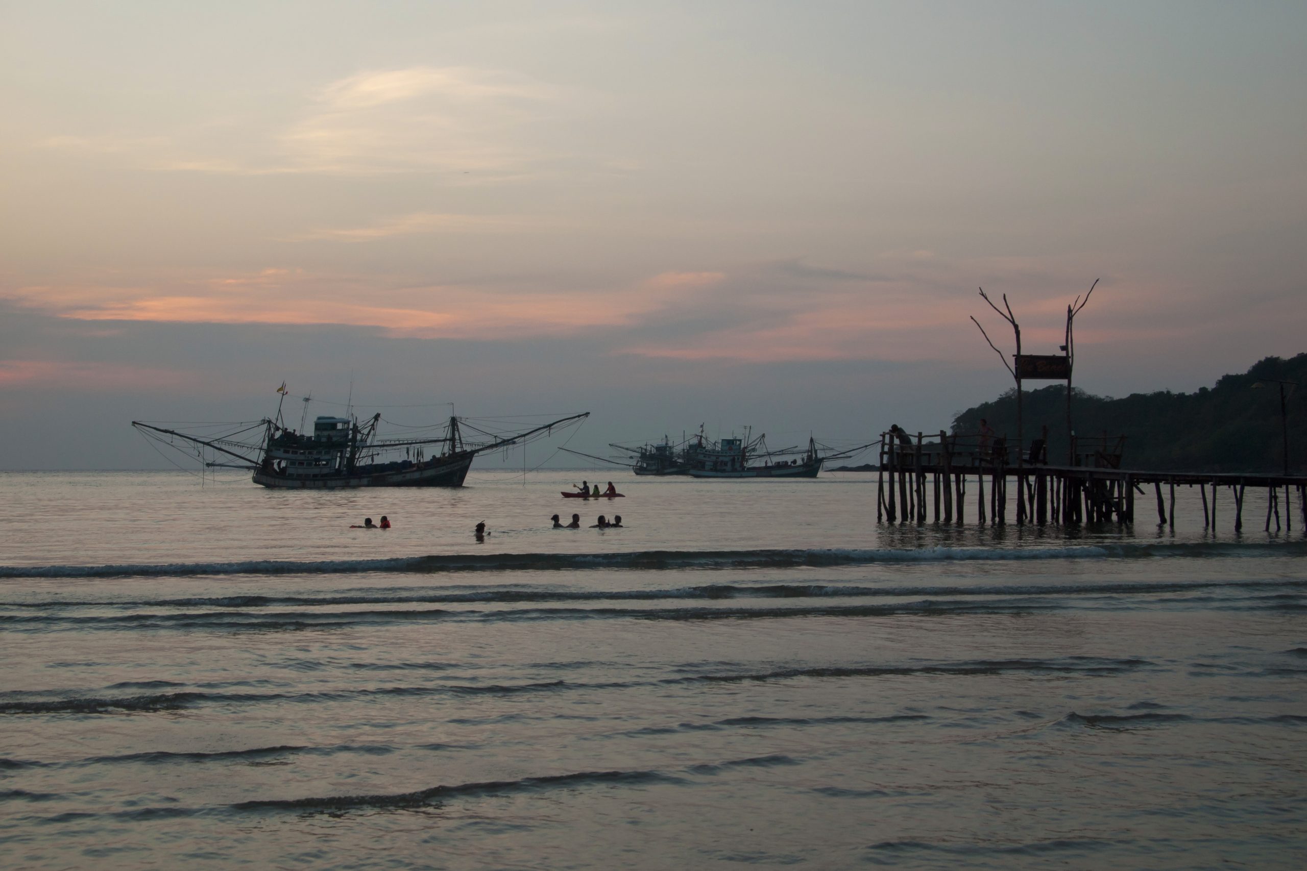 Gulf of Thailand view from Koh Kood