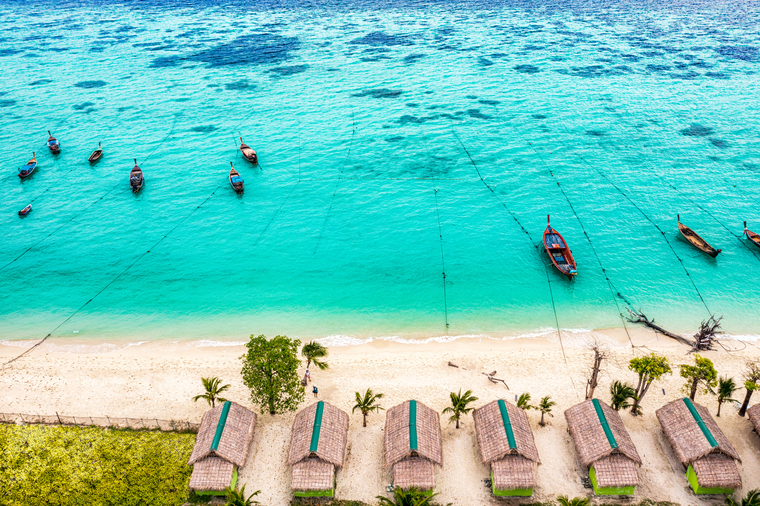 Koh Lipe beach in Satun Thailand
