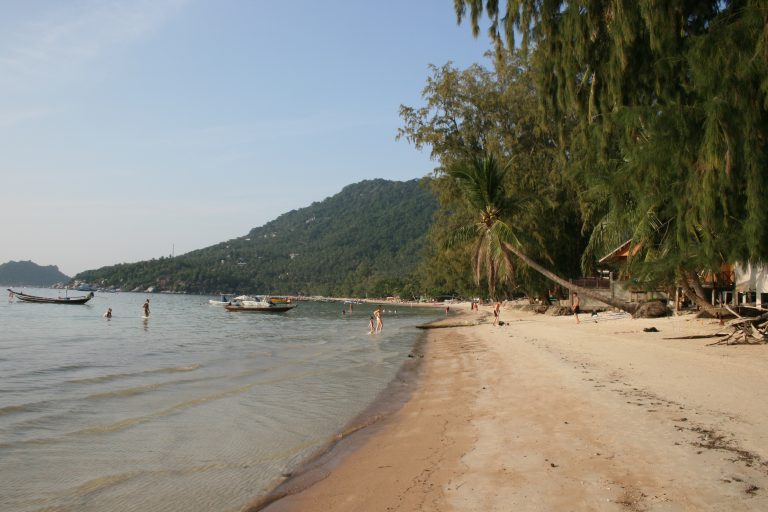 Sairee Beach on Koh Tao in Thailand