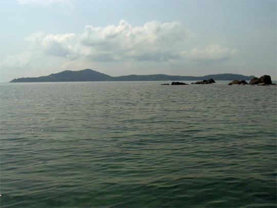 Beach on Koh Wai island near Koh Chang