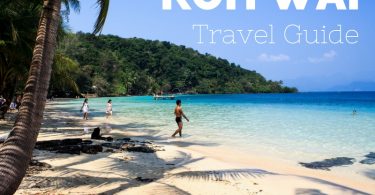 Simple beach scene on Koh Wai