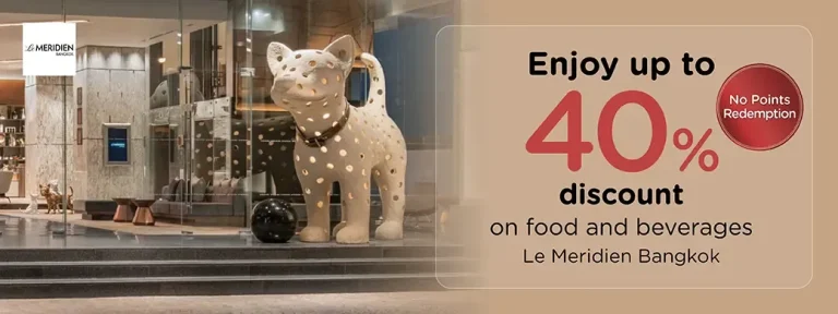 Le Meridien Bangkok KTC Deal image 1
