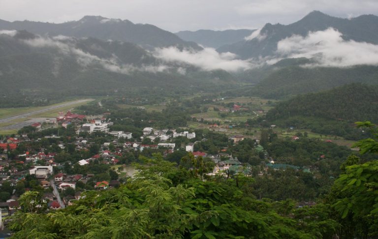 Mountain landscape in Mae Hong Son Province Thailand
