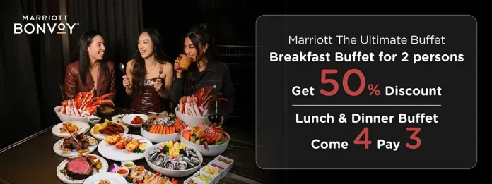 Marriott Ultimate Buffet KTC promotion artwork
