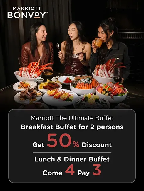 Vertical artwork for Marriott Ultimate Buffet KTC deal