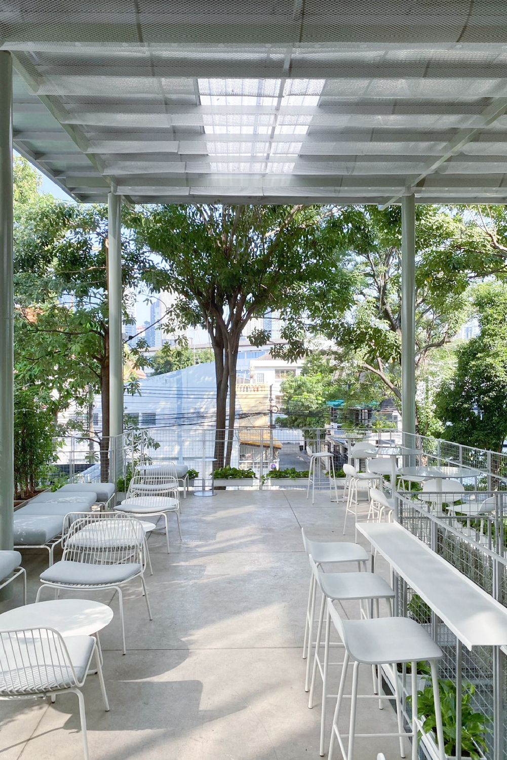 Seating area at NOC Coffee Bangkok