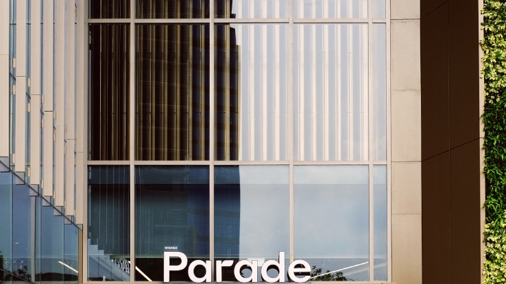 Parade retail zone at One Bangkok