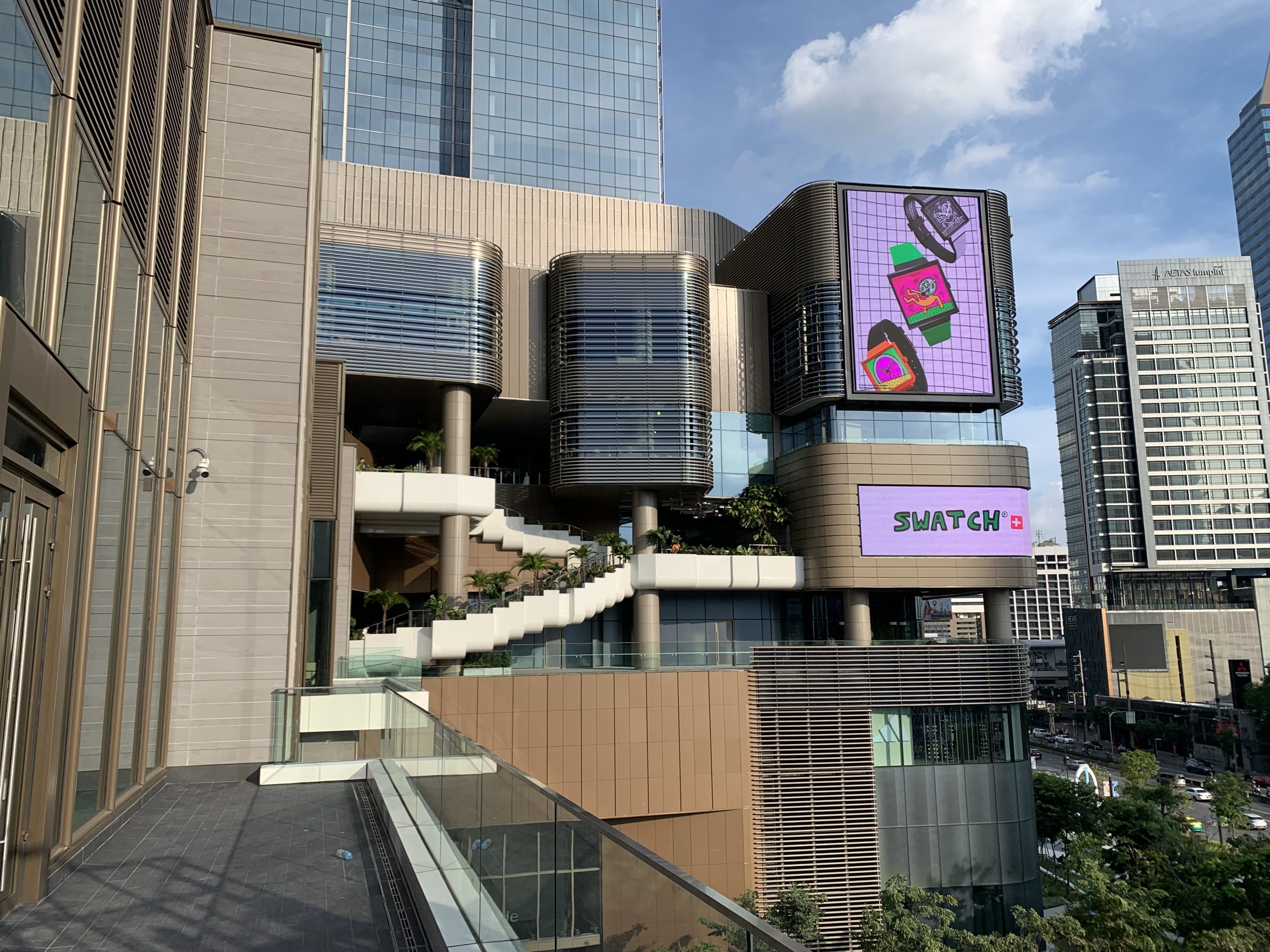 Parade retail area at One Bangkok