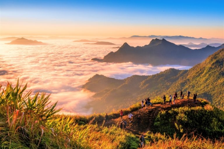 Phu Chi Fa viewpoint in Chiang Rai