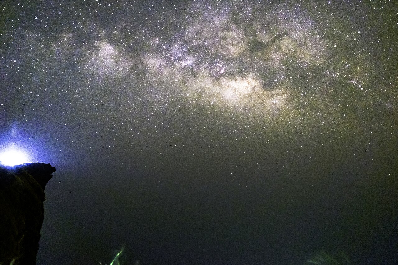 Milky Way over Phu Chi Fa Chiang Rai