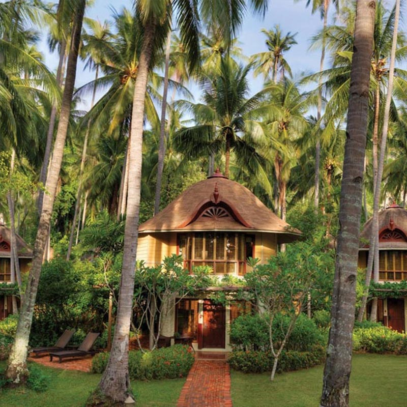 Rayavadee Krabi resort accommodation in a tropical setting