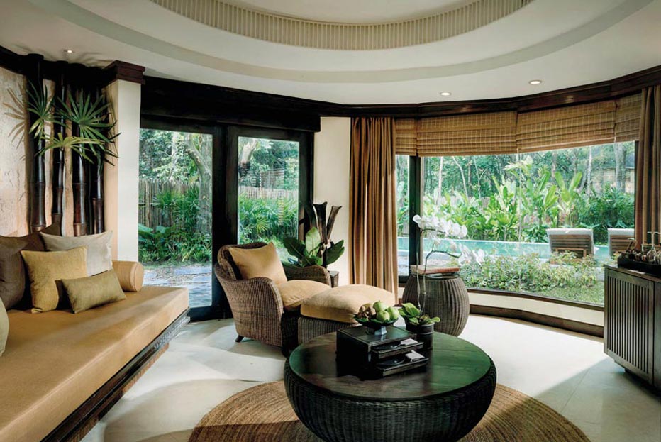Terrace and private pool at Rayavadee Krabi
